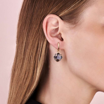 Серьги Tirisi Seoul Flower Розовое золото