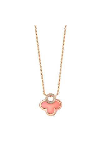 Колье Tirisi Seoul Flower Розовое золото