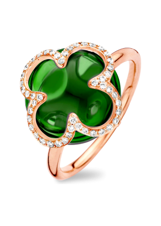 Кольцо Tirisi Seoul Flower Розовое золото