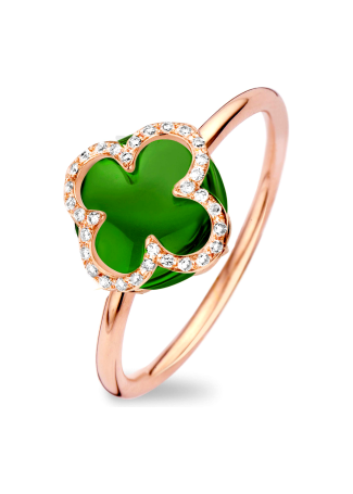 Ring Tirisi Seoul Flower Rose Gold