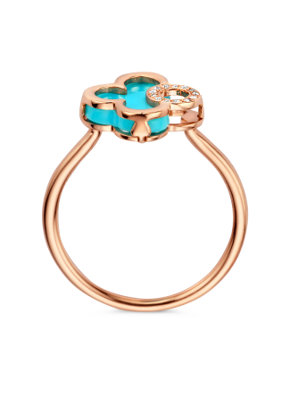 Кольцо Tirisi Seoul Flower Розовое золото