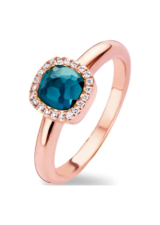 Кольцо Tirisi Milano Розовое золото