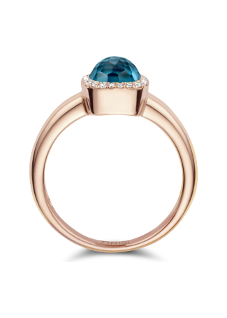 Кольцо Tirisi Milano Розовое золото