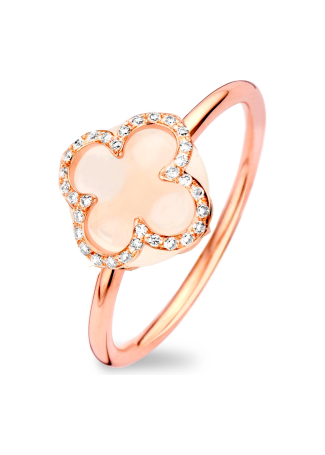 Кольцо Tirisi Seoul Flower Розовое золото