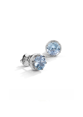 Серьги Damiani Minou Белое золото