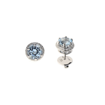 Серьги Damiani Minou Белое золото