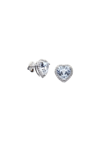 Серьги Damiani Minou Белое золото