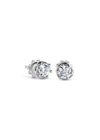 Серьги Damiani Minou Белое золото