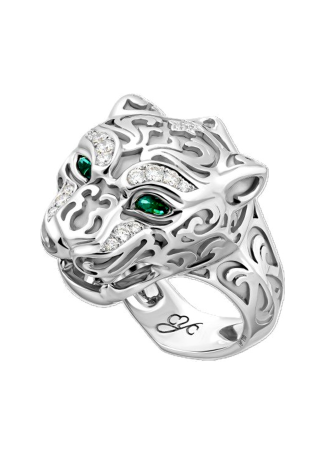 Кольцо CarreraYCarrera Zodaria Белое золото