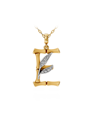 Колье CarreraYCarrera Bambu Белое/желтое золото