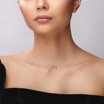 Колье Aspire Pin Белое золото