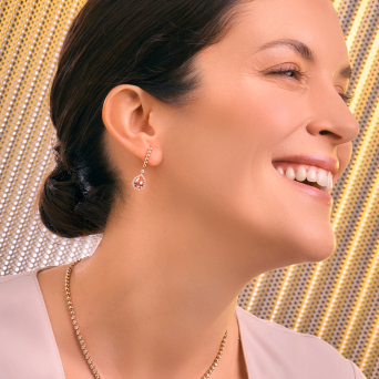 Серьги Casato Boutique Paris Розовое золото