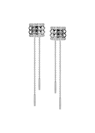 Серьги RF Studs Белое золото