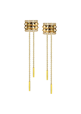 Серьги RF Studs Желтое золото