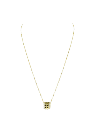 Колье RF Studs Желтое золото