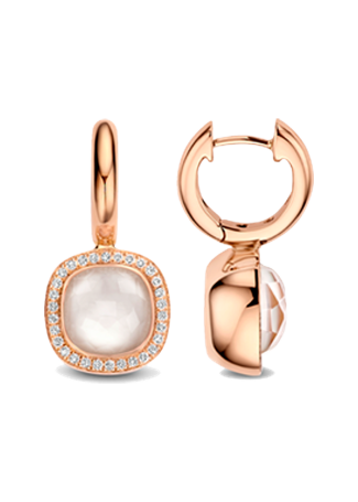 Серьги Tirisi Milano Due Розовое золото