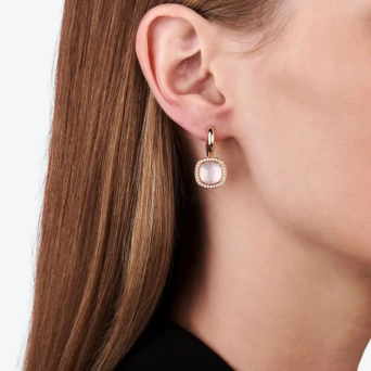 Серьги Tirisi Milano Due Розовое золото