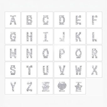 Браслет RF Iconic motion Белое золото