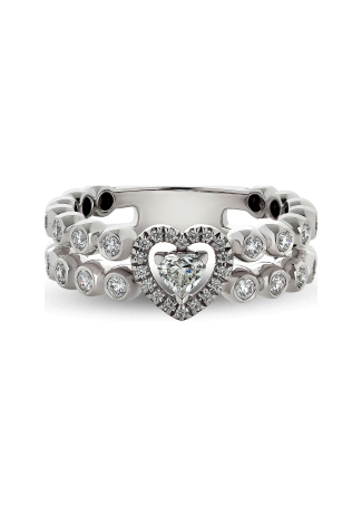 Кольцо Casato Boutique Белое золото