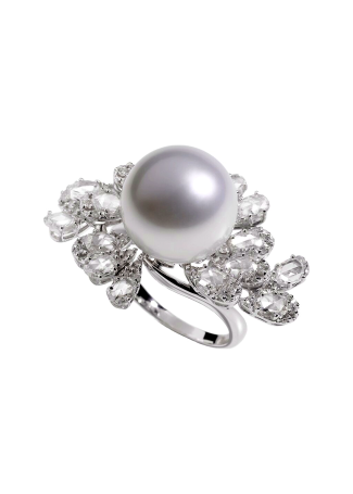 Constella Кольцо Utopia Pavone Белое золото