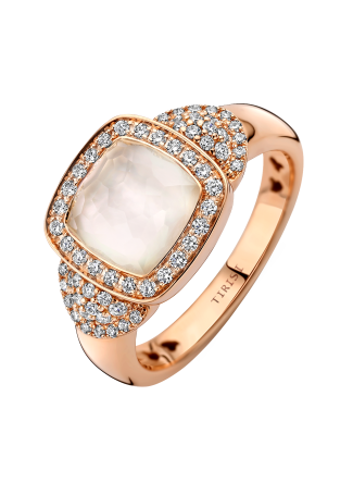 Кольцо Tirisi Milano Tre Розовое золото