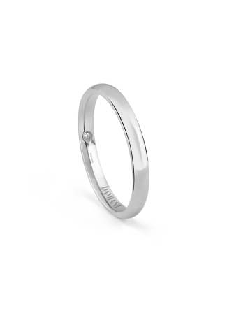 Кольцо обручальное Damiani NOI2 Белое золото