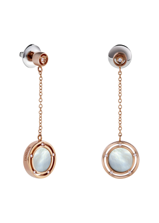 Серьги Damiani D.Side Розовое золото