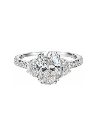 Кольцо Crivelli Solitaire crv Белое золото