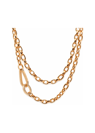 Колье Crivelli Design Розовое золото