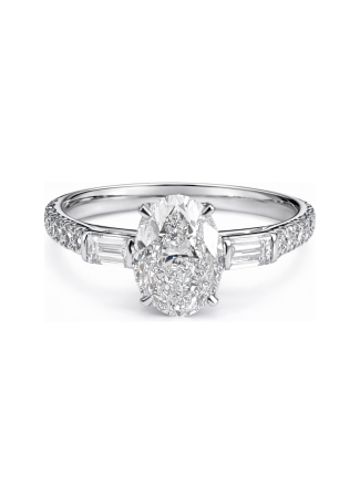 Кольцо Crivelli Solitaire crv Белое золото