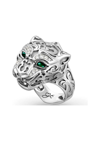 Кольцо CarreraYCarrera Zodaria Белое золото