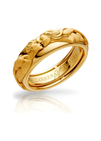 Кольцо CarreraYCarrera New Promesa Желтое золото