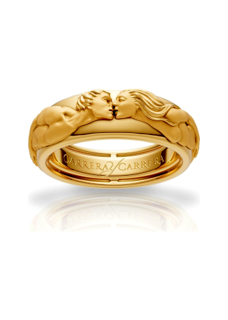 Кольцо CarreraYCarrera New Promesa Желтое золото