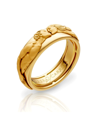 Кольцо CarreraYCarrera New Promesa Желтое золото