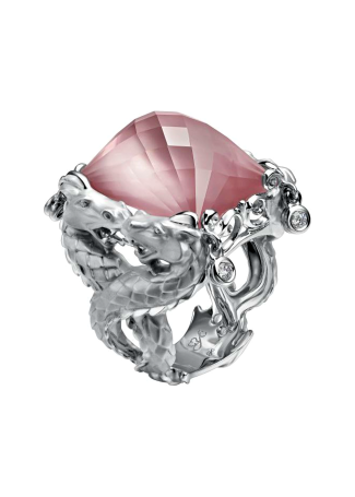 Кольцо CarreraYCarrera Nankin Белое золото