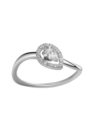 Кольцо Casato Aphrodite Белое золото