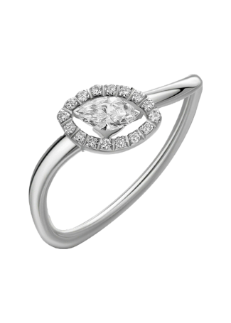 Кольцо Casato Aphrodite Белое золото