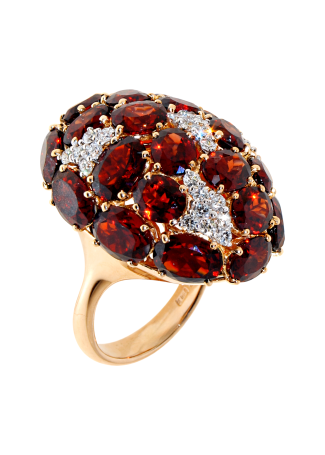 Кольцо Casato India Розовое золото