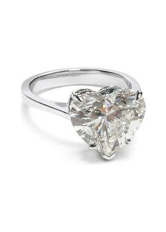 Кольцо PremiumGem Solitaire PG Белое золото