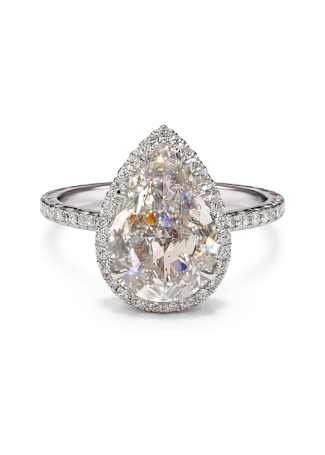 Кольцо PremiumGem Solitaire PG Белое золото