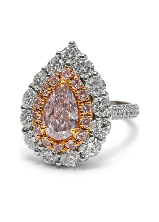 Кольцо PremiumGem Solitaire PG Белое золото