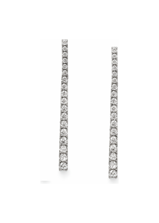 Серьги AMIN Tennis Amin Белое золото