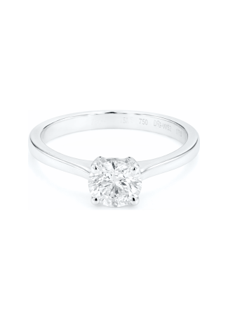 Кольцо PremiumGem Solitaire PG Белое золото