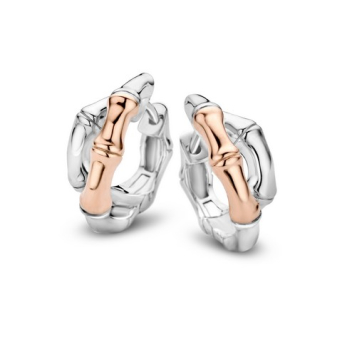 Серьги Tirisi Bamboo Розовое золото