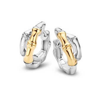 Серьги Tirisi Bamboo Желтое золото