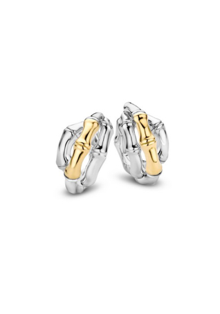 Серьги Tirisi Bamboo Желтое золото