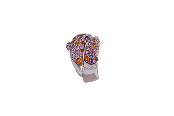 Кольцо Damiani Gomitolo Черное золото