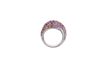 Кольцо Damiani Gomitolo Черное золото