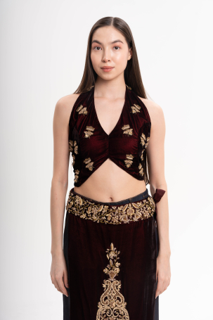 Жилет Zardozi Takshila Couture Бархат