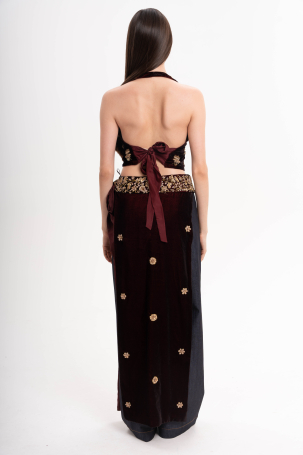 Жилет Zardozi Takshila Couture Бархат